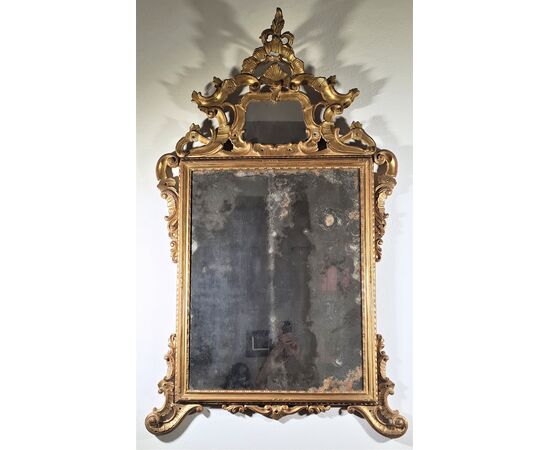 110) Specchiera veneta del XVIII secolo. 