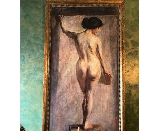 Dipinto nudo di donna anni ‘20.