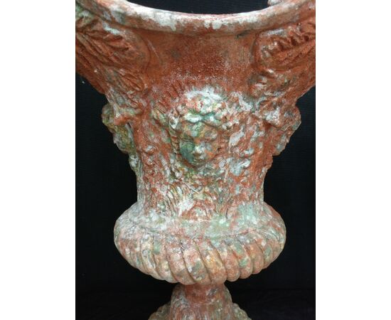 Coppia di Vasi in terracotta - H 50 cm - Venezia
