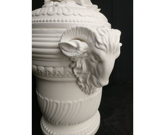 Bellissima Coppia di Vasi in Ceramica - H 60 cm - Venezia
