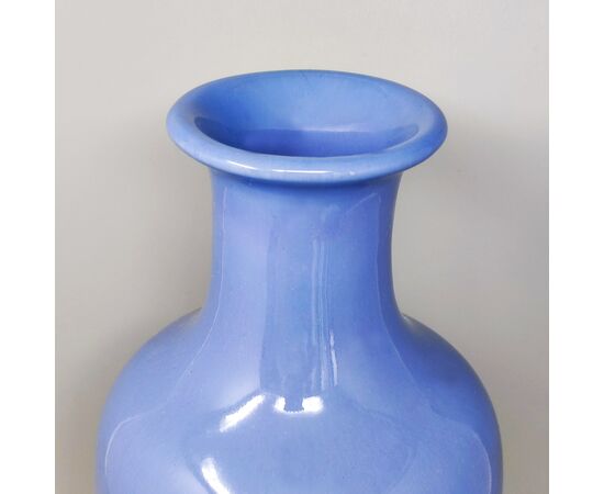 1960s Gorgeous Vase by F.lli Brambilla in Ceramic. Made in Italy