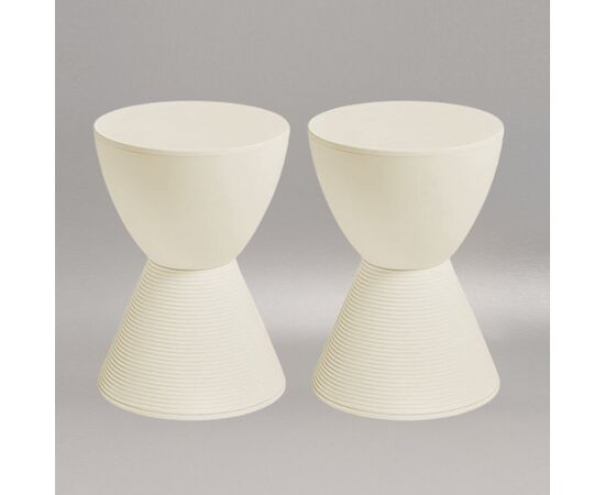Astonishing Philippe Starck Stools "Prince Aha" produced in 1996 (not a replica)