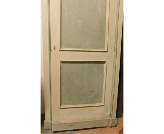 ptl603 - porta con telaio, epoca '800, cm L 93 x H 224 