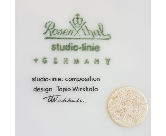 Servizio da caffé porcellana Tapio Wirkkala per Rosenthal studio line