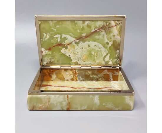 1960s Astonishing Box in Onyx. Made in Italy