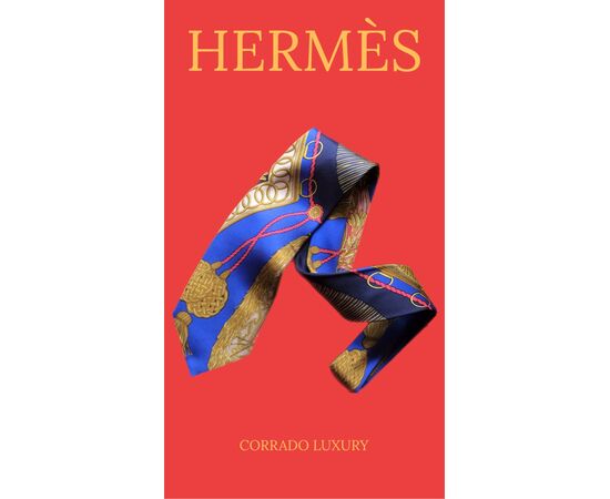 Cravatta in seta HERMÈS