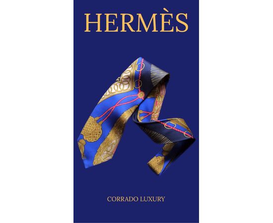 Cravatta in seta HERMÈS