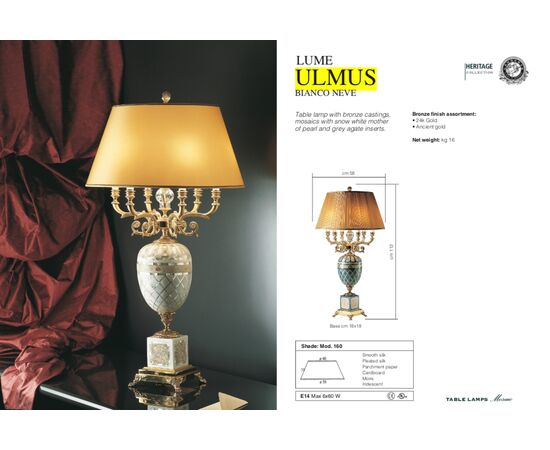 &quot;Ulmus&quot; Laudarte lamp     