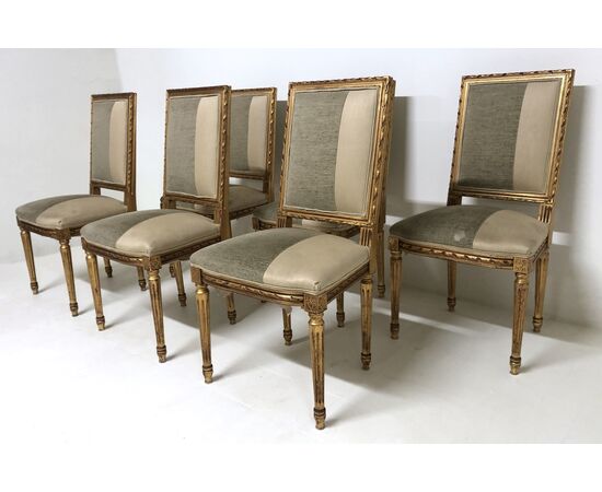 Louis XVI style chairs.     
