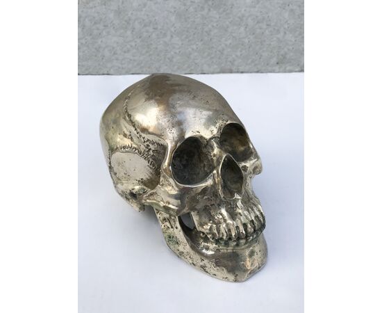 1970s brass skulls - 6 sizes     