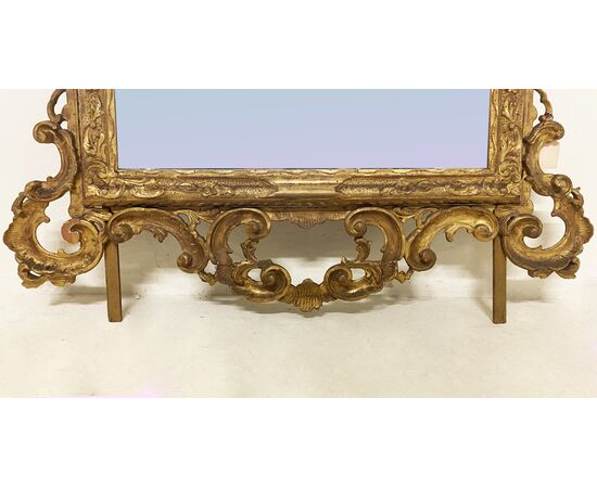 19th century gilded mirror     