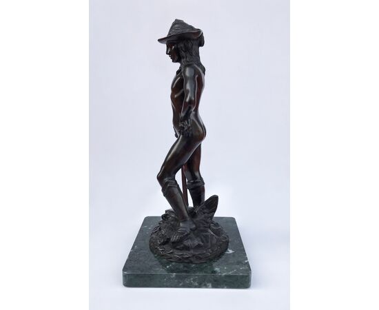 Bronze sculpture &quot;David&quot;, 20th century     