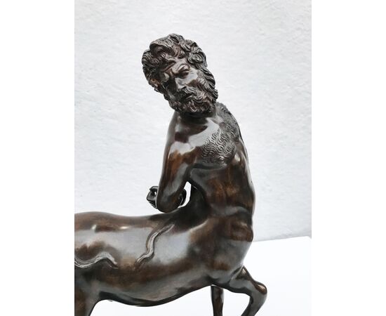 Scultura in bronzo "Centauro" - metà XX secolo