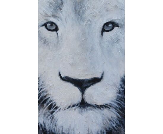 Contemporary painting Lion