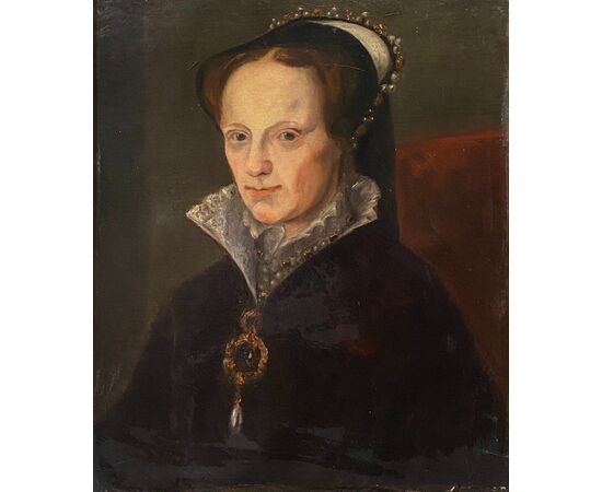 Vecchia scuola spagnola (XVIII-XIX) - Maria Tudor, regina d'Inghilterra