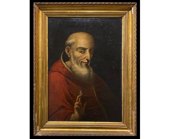Scuola Spagnola (XVII-XVIII Secolo) - Ritratto Di Papa