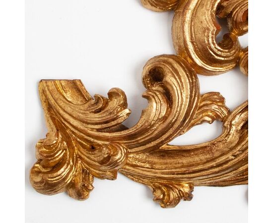 Antico fregio Italiano in legno dorato - SN -