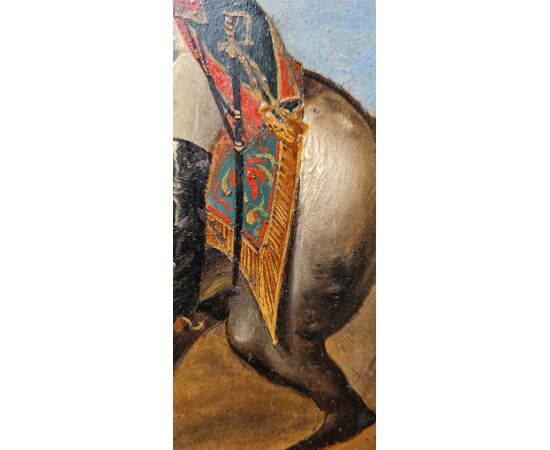 Portrait on horseback of Frederick William III of Prussia     