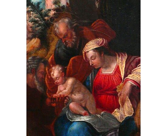 &quot;Holy Family&quot;, Lelio Orsi 1508-87.