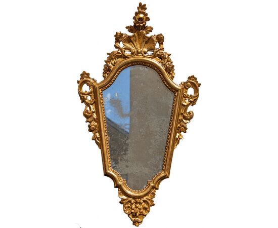 Tuscany, 18th century, Pair of mirrors     