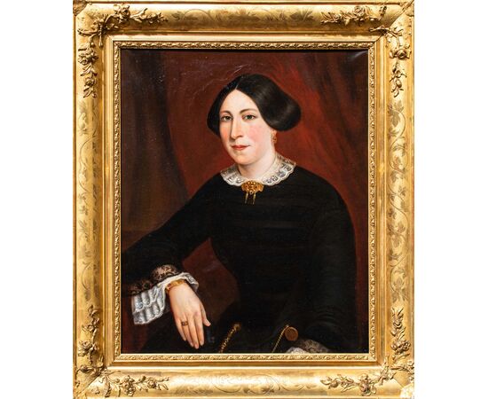 Portrait of a lady, 19th century     