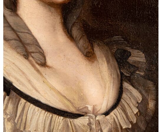 Portrait of a lady, 18th century     