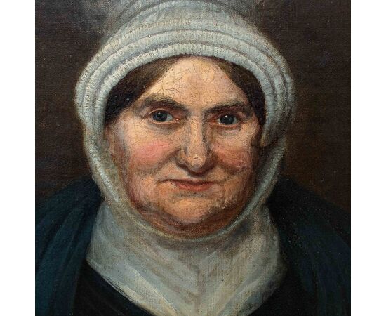 Janet Tower Storey (Aberdeen 1756-1835), Portrait of a woman with a bonnet     