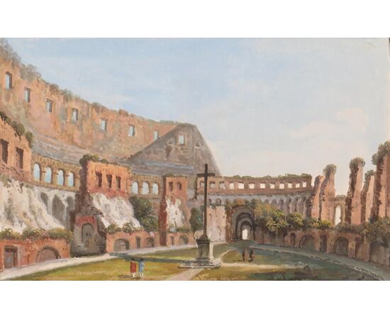 Nine Roman views, 18th century     