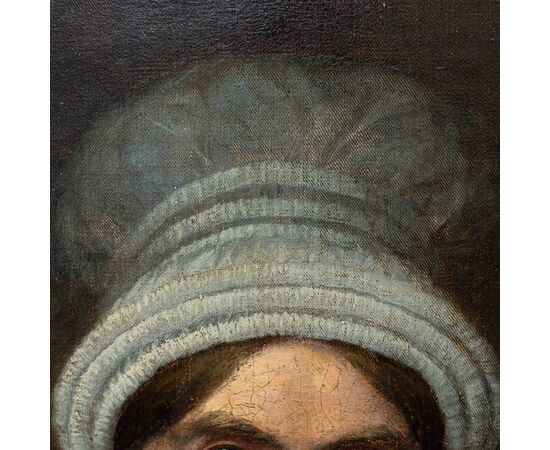 Janet Tower Storey (Aberdeen 1756-1835), Ritratto di donna con cuffia