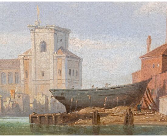 View of Venice with the church of S. Pietro di Castello, George Clarkson Stanfield (London 1828 - 1878)     