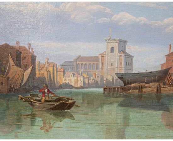 View of Venice with the church of S. Pietro di Castello, George Clarkson Stanfield (London 1828 - 1878)     