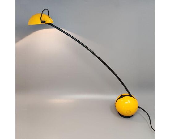 1970s Stunning Yellow Table Lamp "Alina" by Valenti
