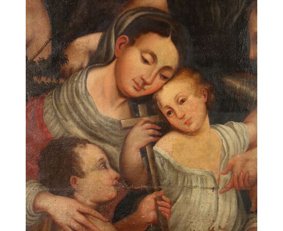 Madonna con Bambino San Giovannino e Angeli
