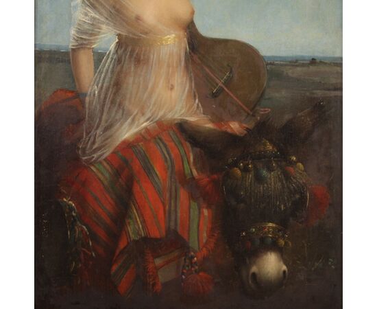 Dipinto nudo del XIX secolo