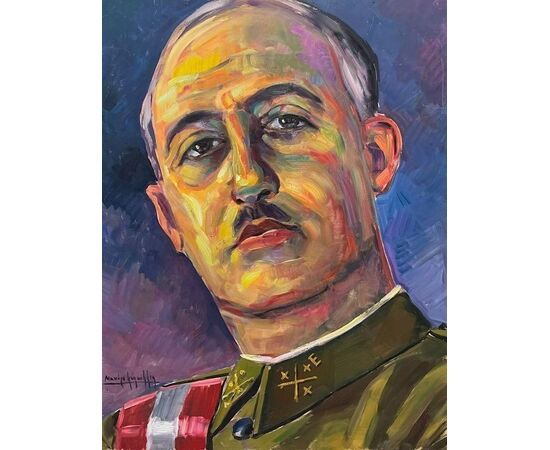Maxim Khorochkin (xx) - Ritratto monumentale di Francisco Franco