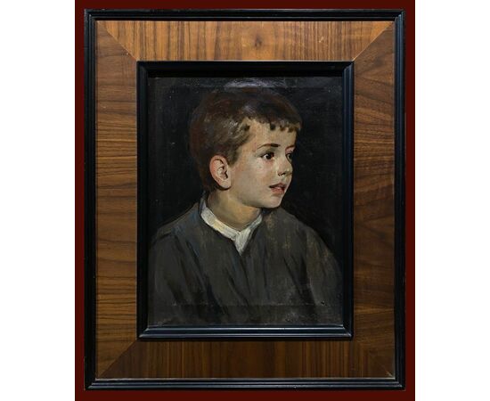 Scuola impressionista (1900) - Ritratto di fanciullo