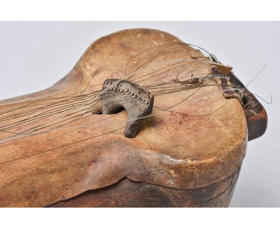 Ancient Afghan musical instrument &quot;Saranji&quot;     