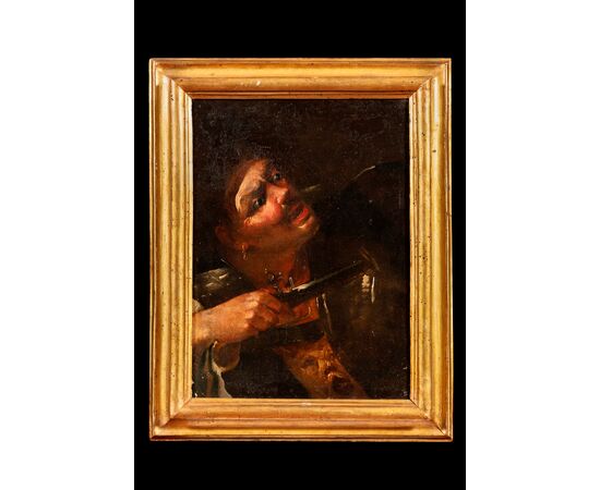 Giacomo Francesco Cipper known as Todeschini (Austria 1664 - 1736 Milan) - Portrait of Bravo     