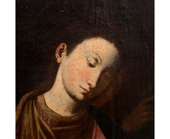 Dipinto Madonna con Bambino XVII secolo