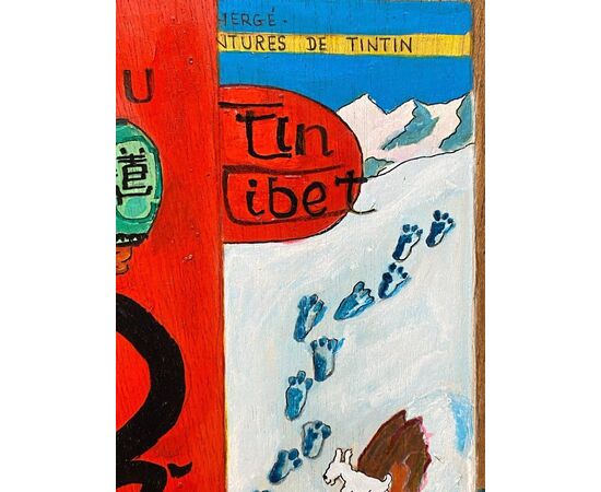 Scuola Francese Moderna - Natura Morta Con Tintins