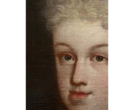 Scuola spagnola (inizio XVIII secolo) - Marie Louise Gabrielle De Savoie, regina di Spagna