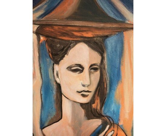 Scuola spagnola moderna - Testa di donna di Maiorca (da Picasso)