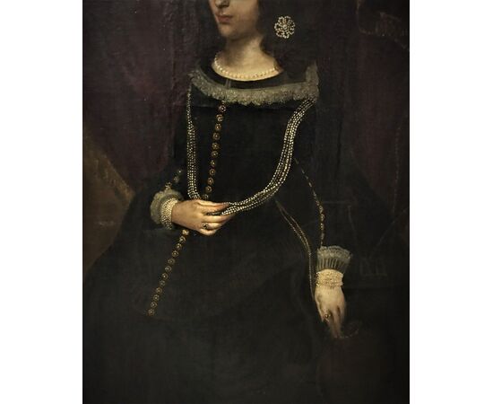 Scuola spagnola (1660) - Marianne De Sandoval, terza duchessa di Lerma