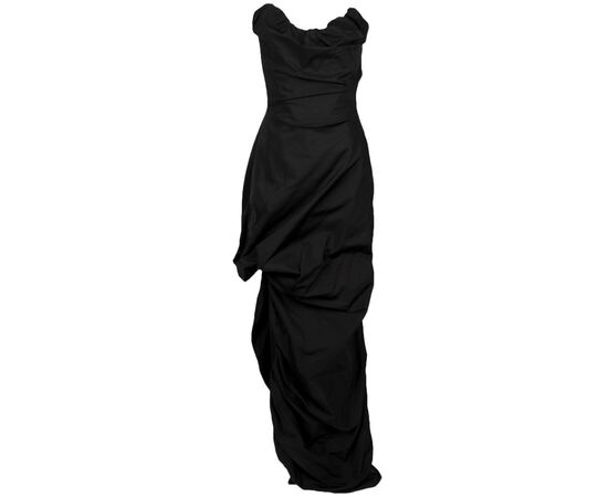 Vivienne Westwood Black Taffeta Dress - '00s