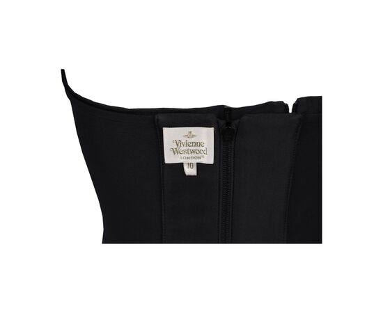 Vivienne Westwood Black Taffeta Dress - '00s