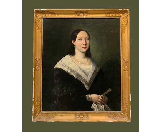 French school (early 19th century) - Portrait of a woman     
