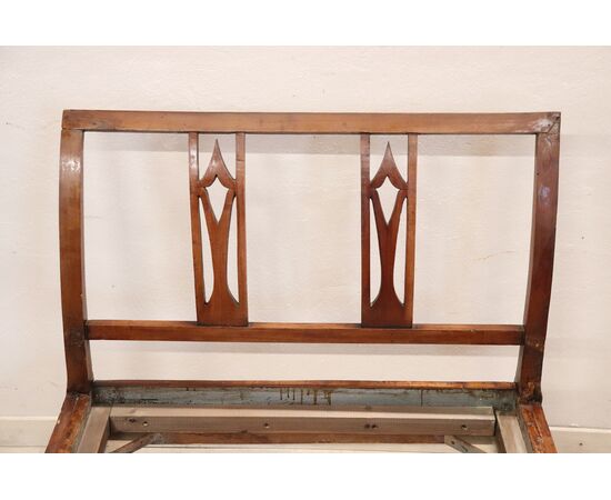 Antico letto singolo in legno di ciliegio epoca direttorio primi sec XIX PREZZO TRATTABILE
