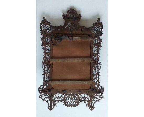 Fine fretwork mirror     