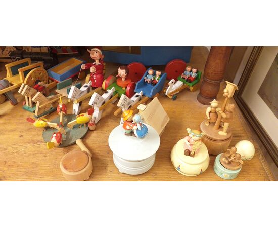 Wooden toys from Val Gardena     