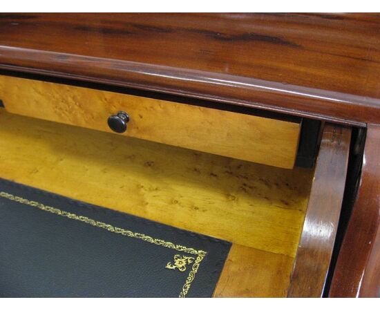 Antique desk with tilting door. Period 1800s     
